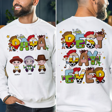 Load image into Gallery viewer, “Best Dad Ever” - Personalized Dad Shirt - Custom Gift for Dads, Grandpas &amp; More Shirts PopCulturePrints
