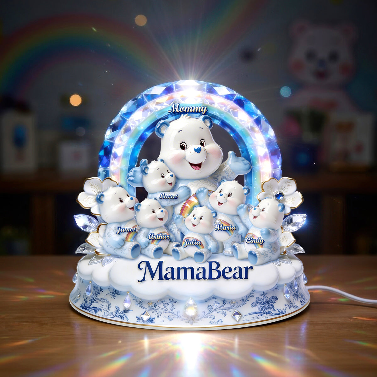Mother’s Love Light Box: A Heartwarming Keepsake - Personalized Gift for Mom, Grandma, and Loved Ones Light Box PopCulturePrints
