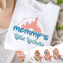 Load image into Gallery viewer, Mommy&#39;s Little Lockets - Personalized Gift for Mom, Custom Sweatshirt AOP Products PopCulturePrints
