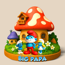 Load image into Gallery viewer, &quot;Celebrate Dad with a Unique Touch - Big Dad Acrylic Plaque, Personalized Gift for Him&quot; Shaped Plaques PopCulturePrints
