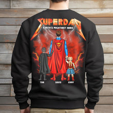 Load image into Gallery viewer, Super Dad - Personalized Gifts For Dad GRER2005 Shirt Shirts PopCulturePrints

