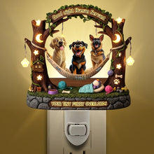 Load image into Gallery viewer, Good Night Human Servant - Furry Overlord Night Light - Personalized Gifts for Dog Lovers Night Lights PopCulturePrints
