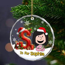 Load image into Gallery viewer, Personalized Christmas Movie Fan Ornament - Custom Gift Ornament PopCulturePrints
