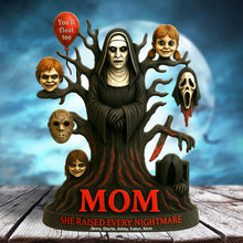 Load image into Gallery viewer, &quot;You&#39;ll Float Too&quot; - Horror Soeur Mom Acrylic Plaque - Personalize for Mom, Grandma, and More Shaped Plaques PopCulturePrints

