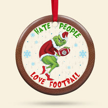 Load image into Gallery viewer, Customized Christmas Ornament for Football Enthusiasts Ornament PopCulturePrints
