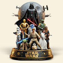 Load image into Gallery viewer, Embrace the Galaxy: Futuristic Space Warrior Acrylic Plaque - Personalized Gift for Star Wars Fans Shaped Plaques PopCulturePrints
