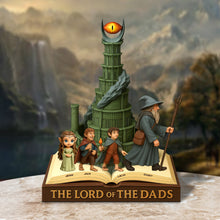 Load image into Gallery viewer, &quot;The Strongest Bond: A Tribute to Fatherhood&quot; - Personalized Lord Dad Plaque - Gift for Dads and Grandpas Shaped Plaques PopCulturePrints
