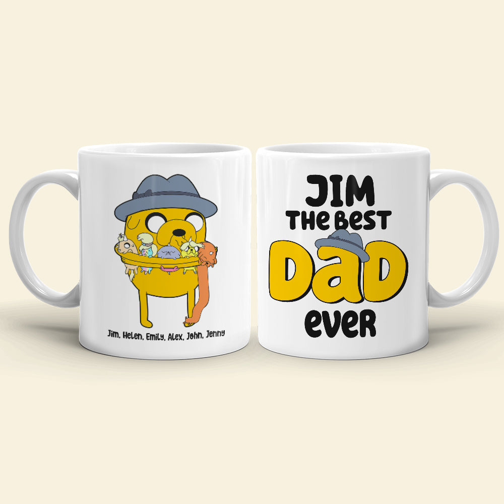Customizable 'Best Dad Ever' Mug for Father's Day Coffee Mug PopCulturePrints