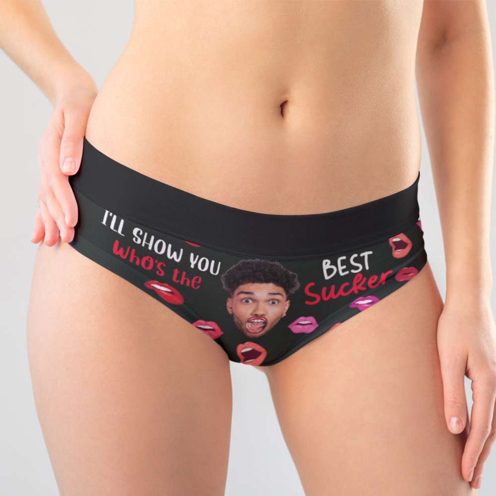 Personalized Lip Print Boxer Briefs for Couples Boxer Briefs PopCulturePrints