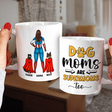 Load image into Gallery viewer, Super Dog Mom Personalized Mug - Custom Gift for Pet Lovers Coffee Mug PopCulturePrints
