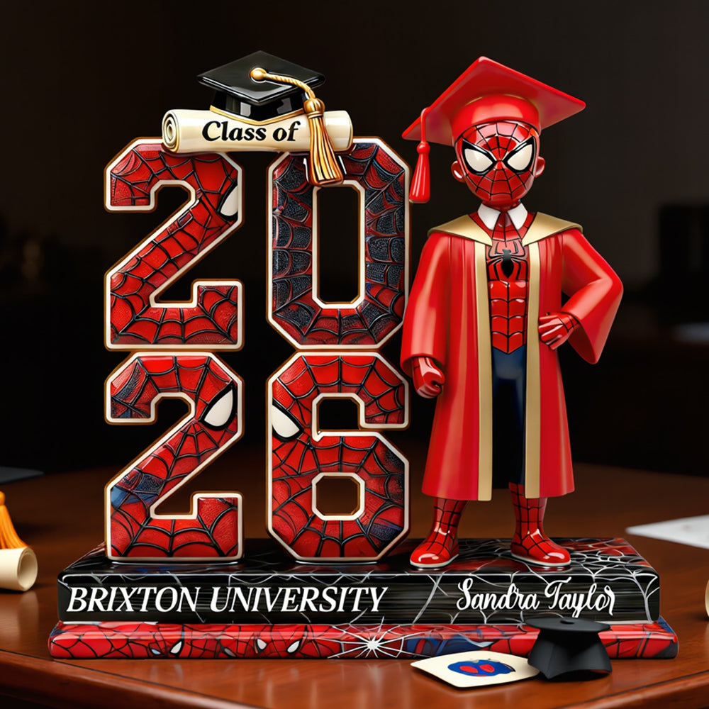 Graduation 2026 Acrylic Plaque - Personalized Gifts For Graduate Plaque 03OHDT190526 Shaped Plaques PopCulturePrints