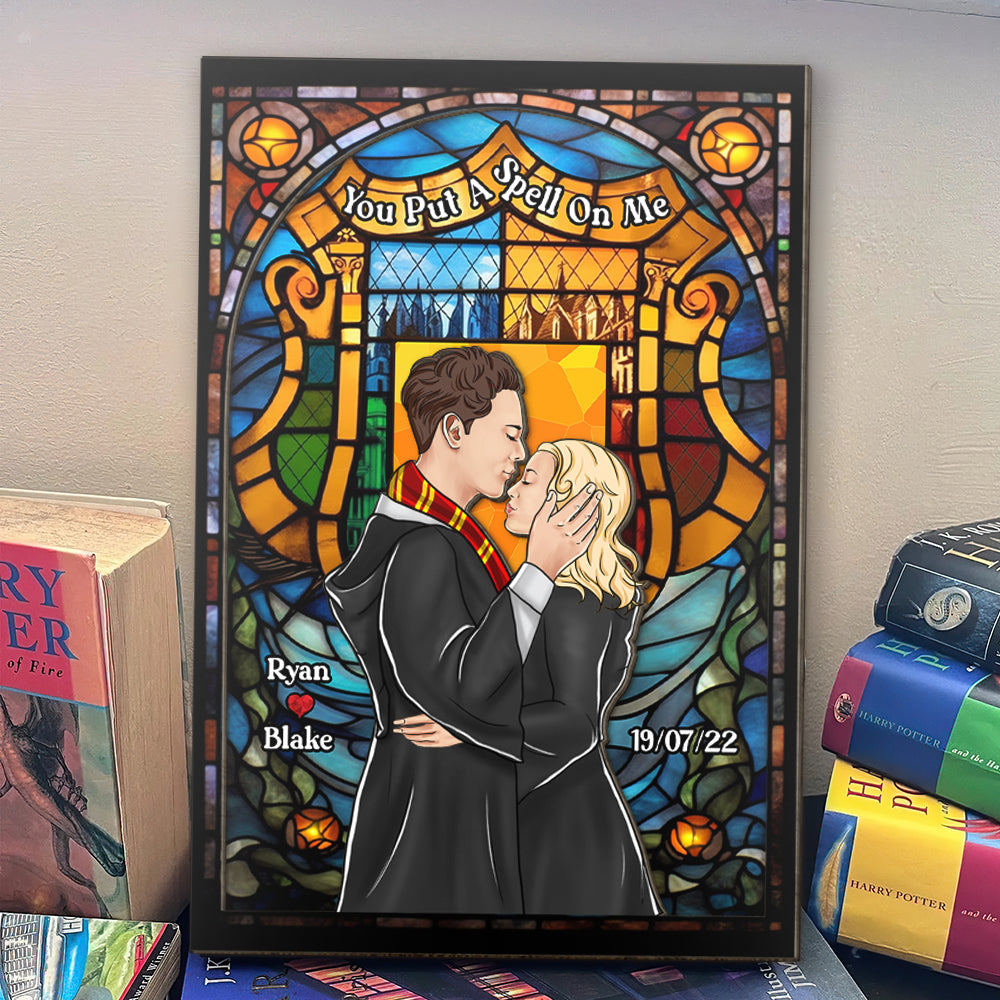 Personalized Harry Potter-Inspired Romantic Poster