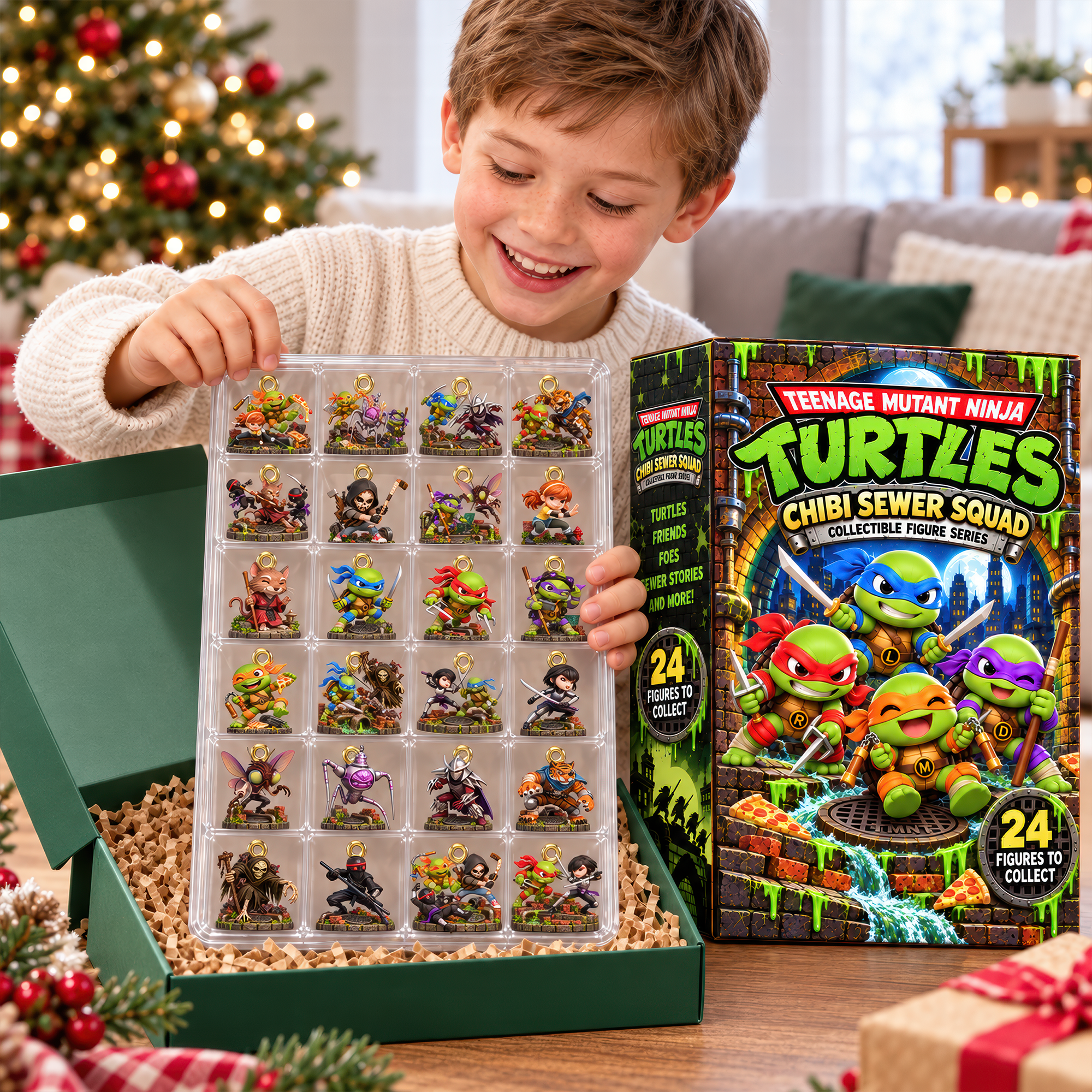 Legend Warrior Advent Calendar Blind Box - Personalized Christmas Gifts 03ttqn131026 Advent Calendar PopCulturePrints