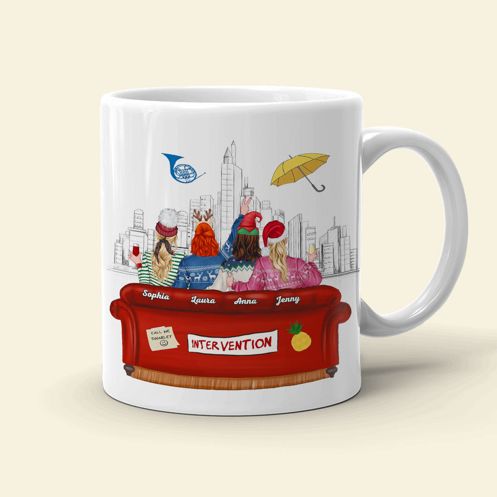 Personalized Legendary Friendship Mug - Custom Gift for Friends Coffee Mug PopCulturePrints