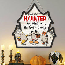 Load image into Gallery viewer, Personalized Haunted Halloween Wall Decor - Disney Inspired
