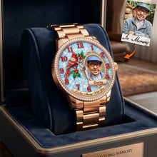 Load image into Gallery viewer, Always By Your Side - Custom Photo Watch Gift for Loved Ones Quartz Watch PopCulturePrints
