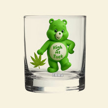 Load image into Gallery viewer, Funny Cartoon Bear Whiskey Glass - Perfect Personalized Gift for Cartoon Lovers Whiskey Glass PopCulturePrints
