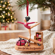 Load image into Gallery viewer, Beauty In Every Leap Christmas Ornament - Personalized Gifts For Gymnastics Lovers 05TTTN121026 Ornament PopCulturePrints
