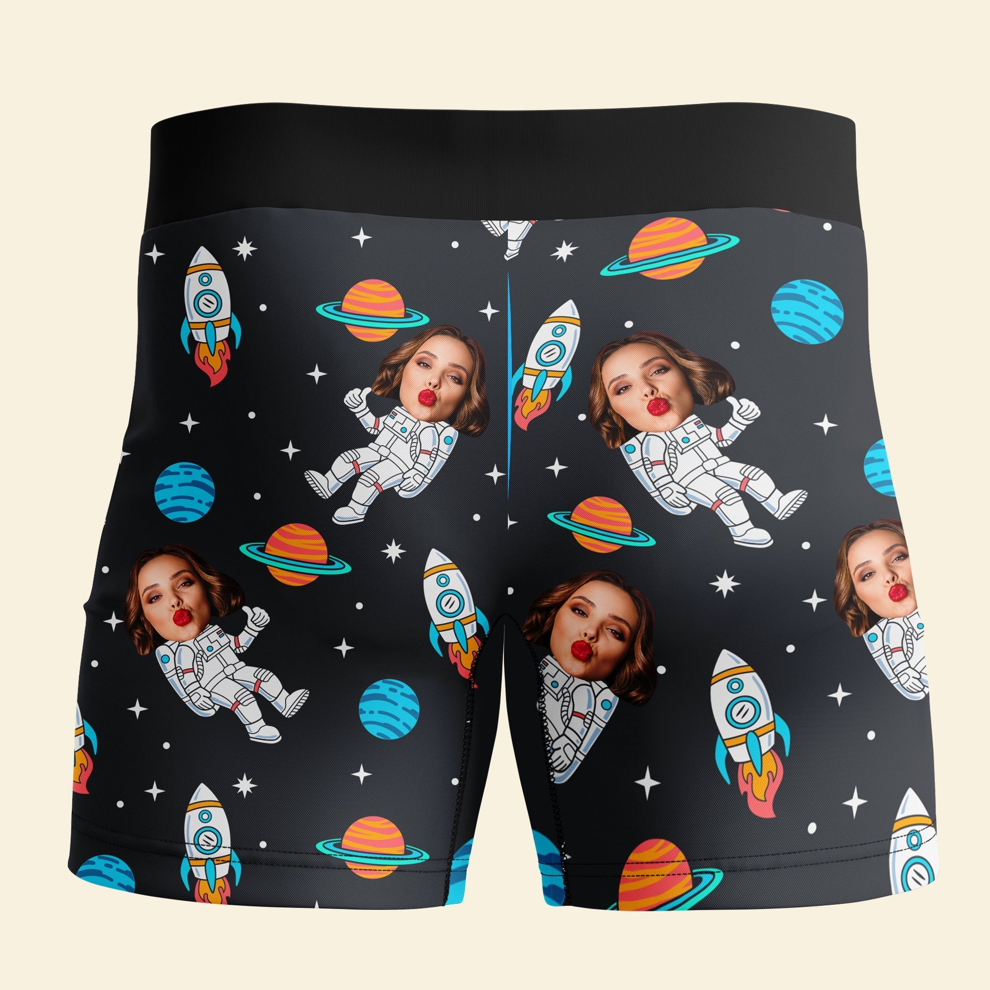 Personalized Funny Men's Boxers - Best Dick in the Galaxy Boxer Briefs PopCulturePrints