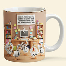 Load image into Gallery viewer, Silly Goose Coworker Mug - Personalized Gift for Fun-loving Colleagues Coffee Mug PopCulturePrints
