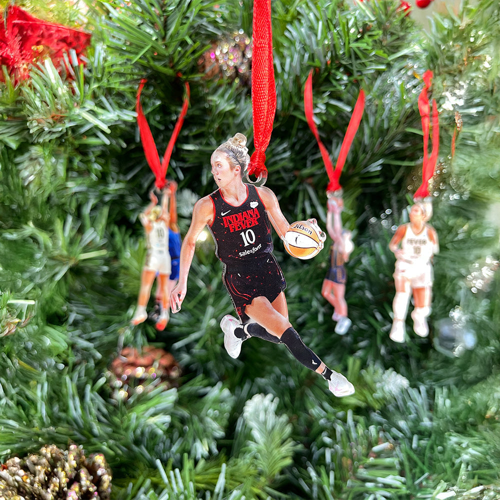 Personalized Basketball Player Ornament Gift Ornament PopCulturePrints