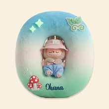 Load image into Gallery viewer, Cute Monster Pillow - Personalized Kids Gift for a Special Touch Pillow PopCulturePrints

