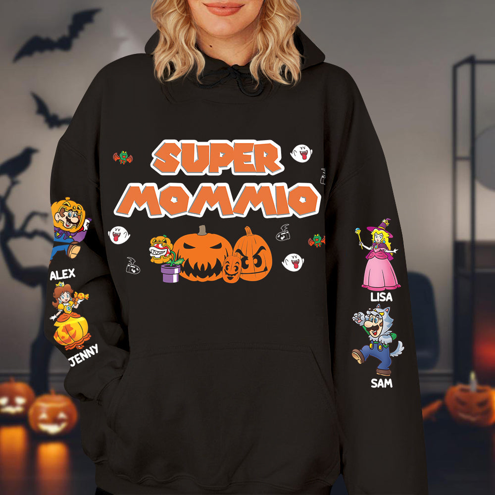 Super Mom Halloween Personalized Shirt