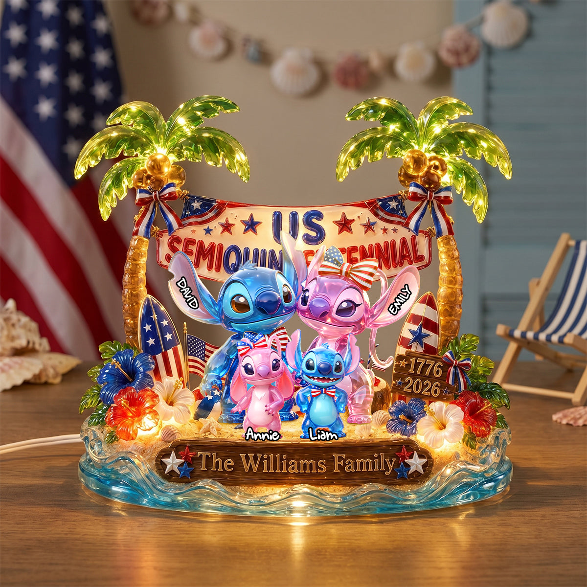 Celebrate Your Family with Personalization - Celebration Family Light Box Gifts Light Box PopCulturePrints