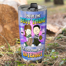 Load image into Gallery viewer, Personalized Couple Tumbler - Best Thing Ever Found Online Tumbler Cup PopCulturePrints
