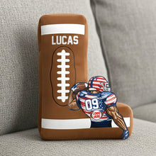Load image into Gallery viewer, Score Big with Personalized Sport Spirit Pillow – Custom Gifts for Sports Lovers Pillow PopCulturePrints
