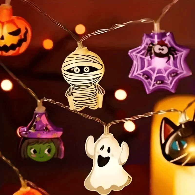 Halloween LED String Lights - Perfect Gift for Horror Fans