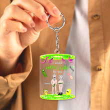 Load image into Gallery viewer, Valentine&#39;s Day Gifts: Custom Portal Adventure Keychain for Couples Keychains PopCulturePrints
