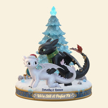 Load image into Gallery viewer, A Perfect Fit Couple Acrylic Light Box - Personalized Gifts For Couples Light Box PopCulturePrints
