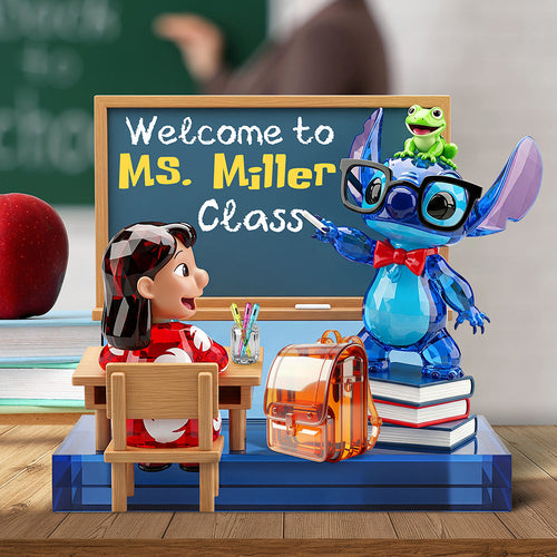 Inspire Your Students with a Personalized Teacher Acrylic Plaque - Unique Gift for Educators Shaped Plaques PopCulturePrints