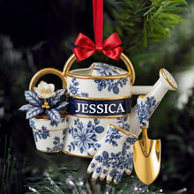 Load image into Gallery viewer, “Celebrate Every Garden Moment” - Personalized Garden Tools Acrylic Ornament - Custom Gift for Garden Lovers Ornament PopCulturePrints
