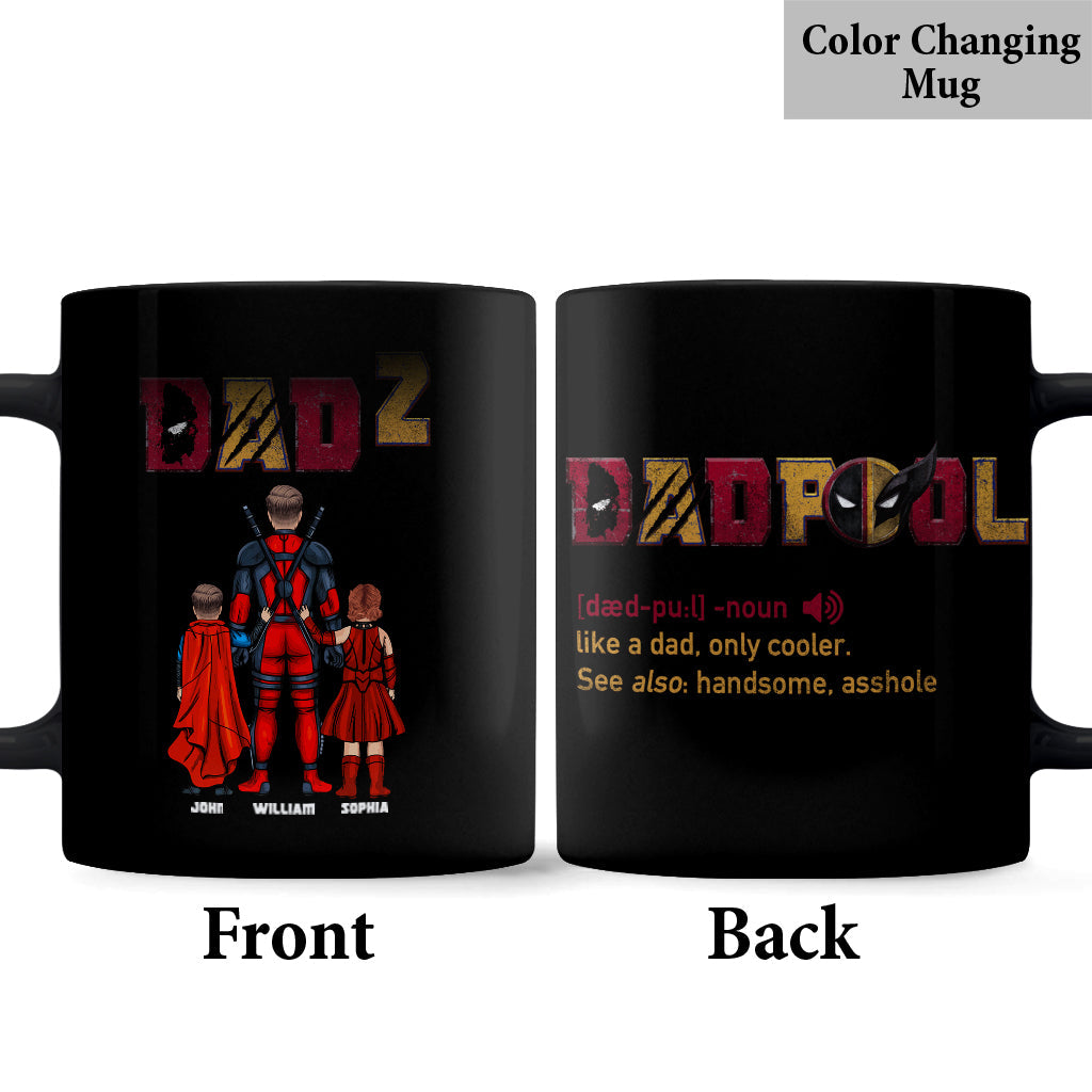 Dadpool - Personalized Psychopath Hero Dad Mug