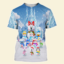 Load image into Gallery viewer, &quot;Grandma&#39;s Favorite Characters Unite!&quot; - Personalized Cartoon Characters 3D Sweatshirt - Gift for Grandma, Mom, and Loved Ones AOP Products PopCulturePrints
