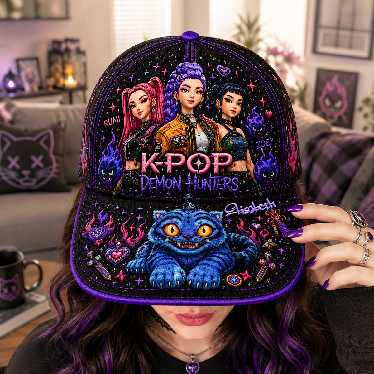 Embrace Your Inner Hero with Our Fantasy Girl Classic Cap - Personalized Gifts for K-Pop Fans