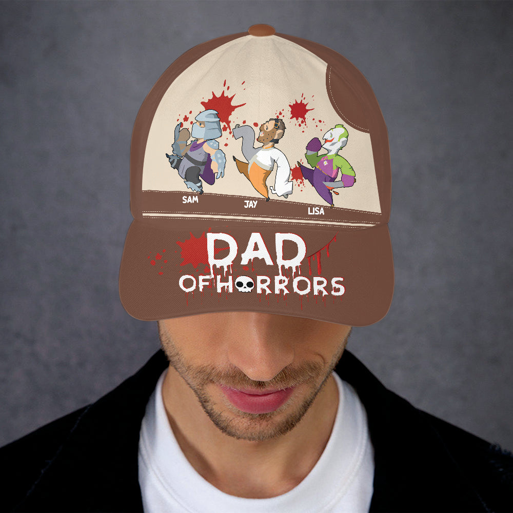 Personalized Horror-Themed Dad Cap