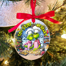 Load image into Gallery viewer, Personalized Christmas Ornament for Couples - Baking in the Kitchen
