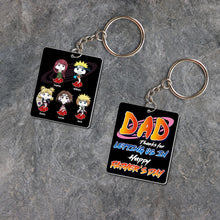 Load image into Gallery viewer, Custom Anime-Inspired Mother&#39;s Day Keychain Keychains PopCulturePrints
