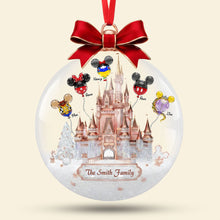 Load image into Gallery viewer, “A Magical Family Keepsake for Every Occasion” - Balloon Fairytale Family Ornament - Personalized Gifts For Family Ornament PopCulturePrints

