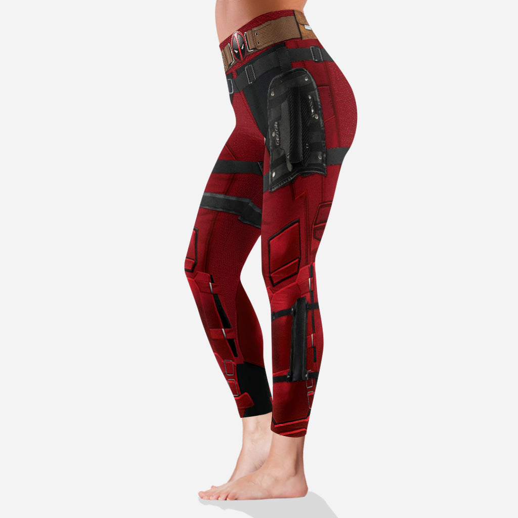 Customizable LadyPool Leggings - Personalized Superhero Design