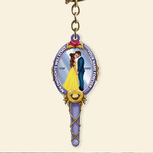 Load image into Gallery viewer, Personalized Forever Love Keychain for Couples Keychains PopCulturePrints
