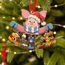 Load image into Gallery viewer, Name Art Woodland String Ornament, Personalized Gifts 03qhtn230926 Ornament PopCulturePrints
