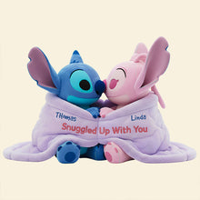 Load image into Gallery viewer, Snuggle Up Together - Personalized Experiment Pillow for Couples Pillow PopCulturePrints
