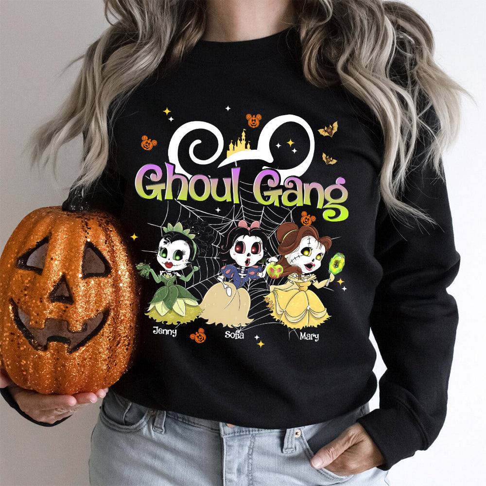 Personalized Ghoul Gang Halloween Shirt - Custom Friends Gift