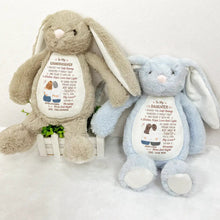 Load image into Gallery viewer, I Filled It With My Wishes - Personalized Soft Toy Bunny for Best Friends Soft Toy Bunny PopCulturePrints
