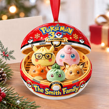 Load image into Gallery viewer, Celebrate Your Family with Cute Dumpling Family Christmas Ornament - Personalized Gift
