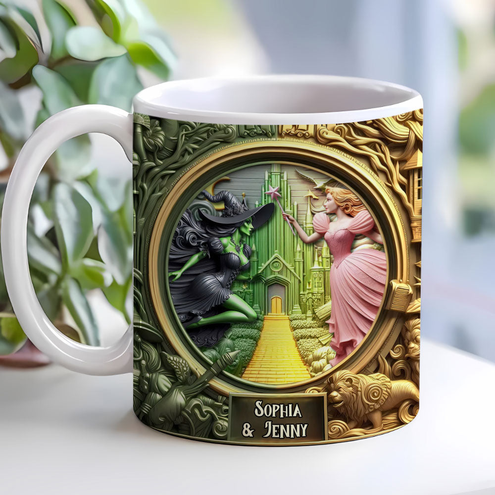 Personalized Witch Movie Lover Besties Coffee Mug Coffee Mug PopCulturePrints
